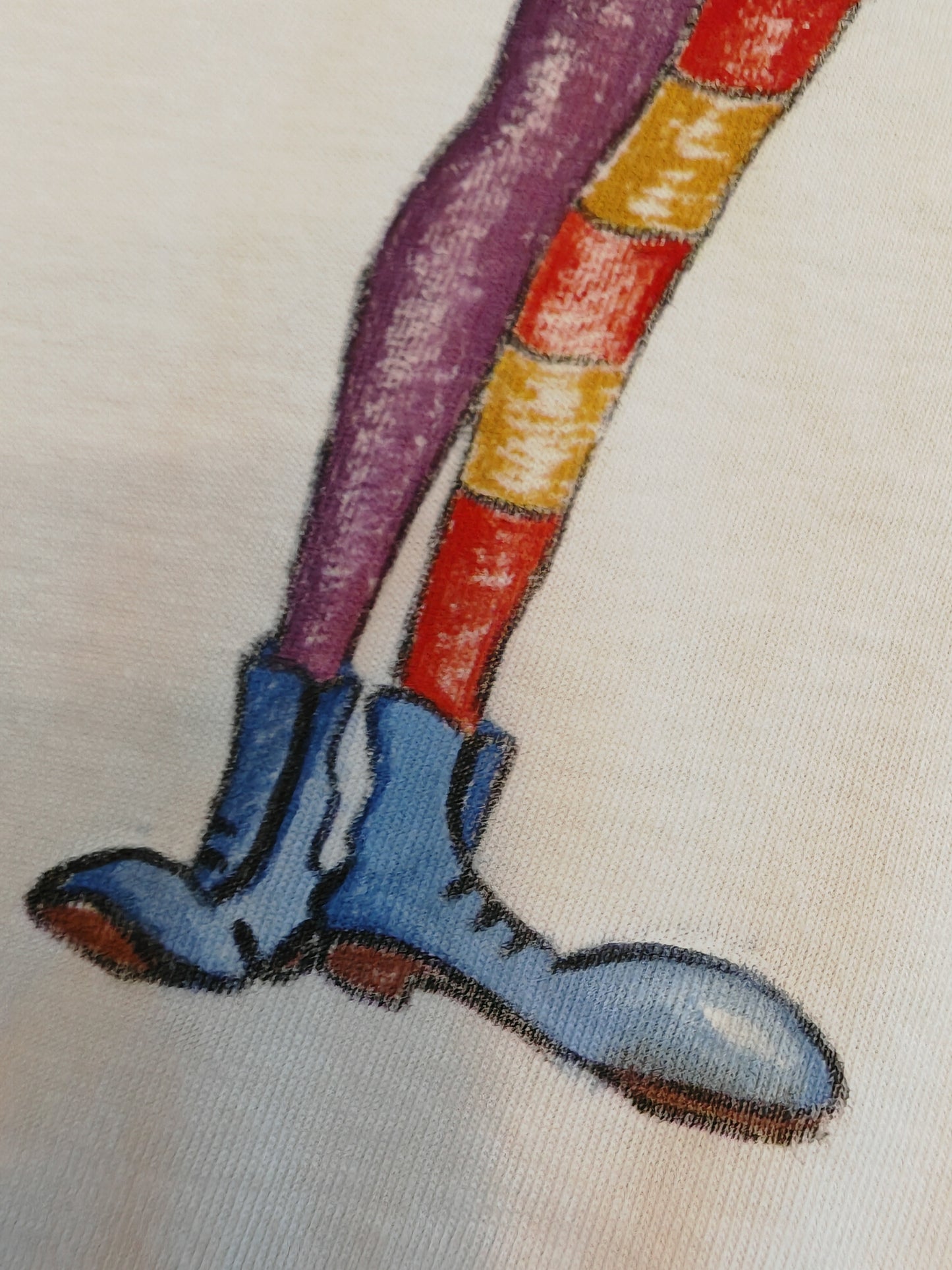 T-shirt dipinta a mano