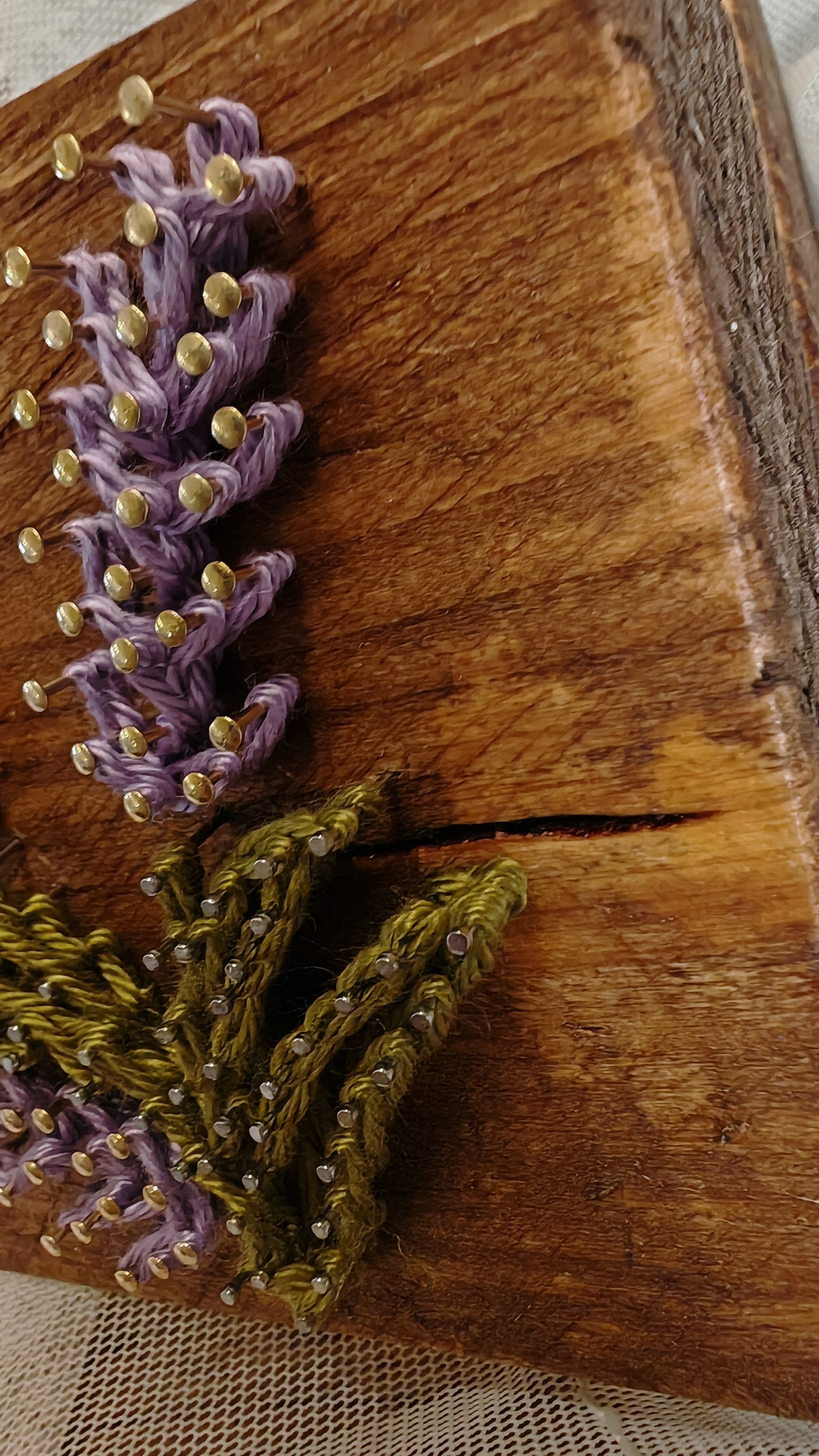 Legnetto Stringart Lavanda