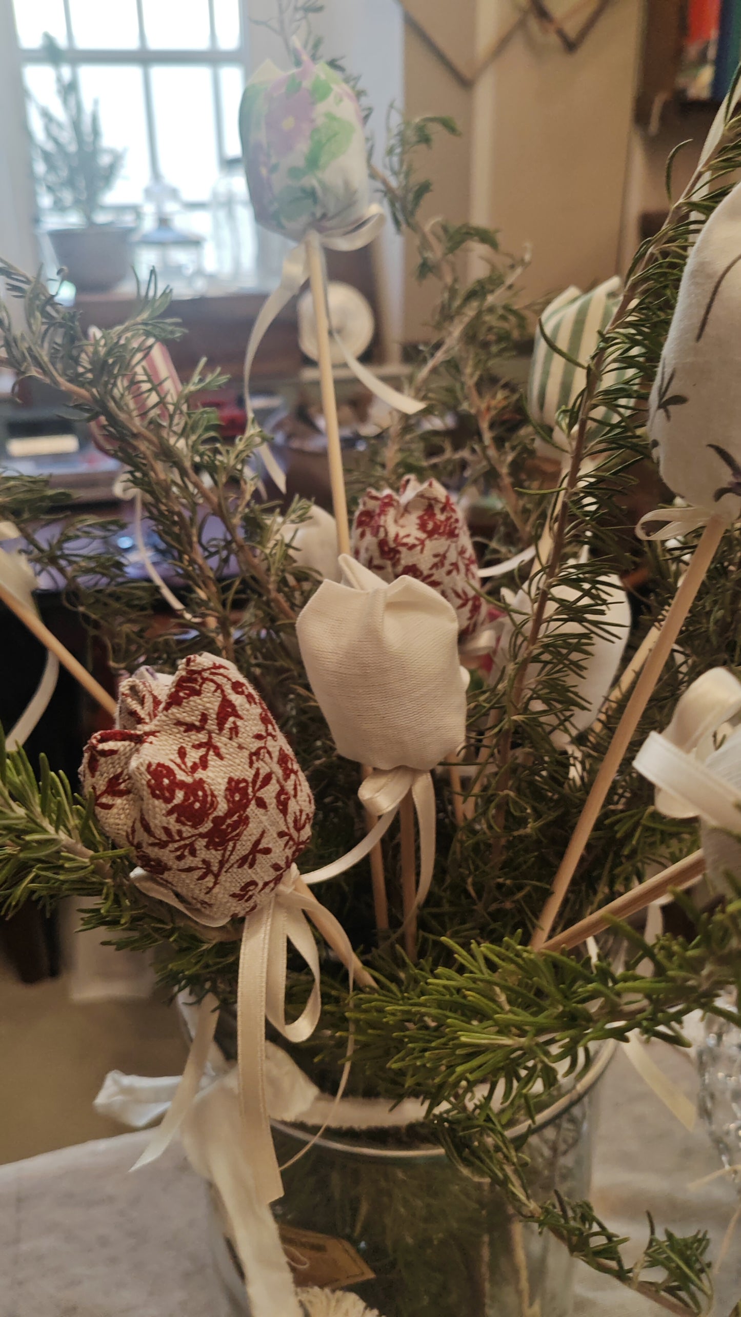 Tulipani con lavanda