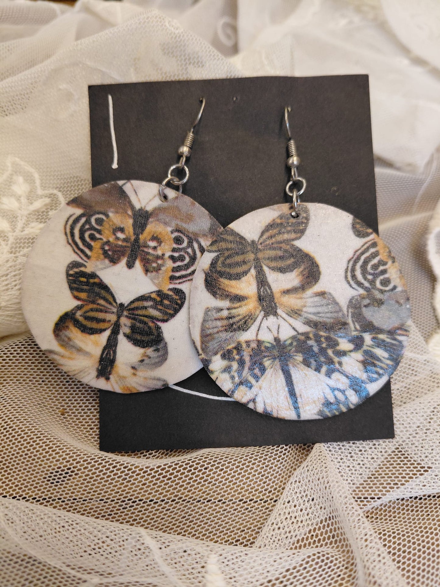 Orecchini in cartapesta