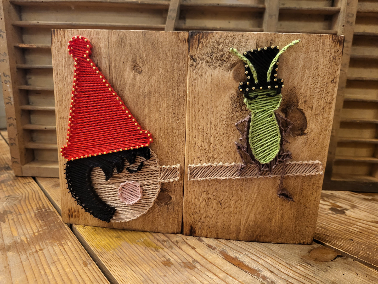 Legnetto Stringart Pinocchio con naso allungabile