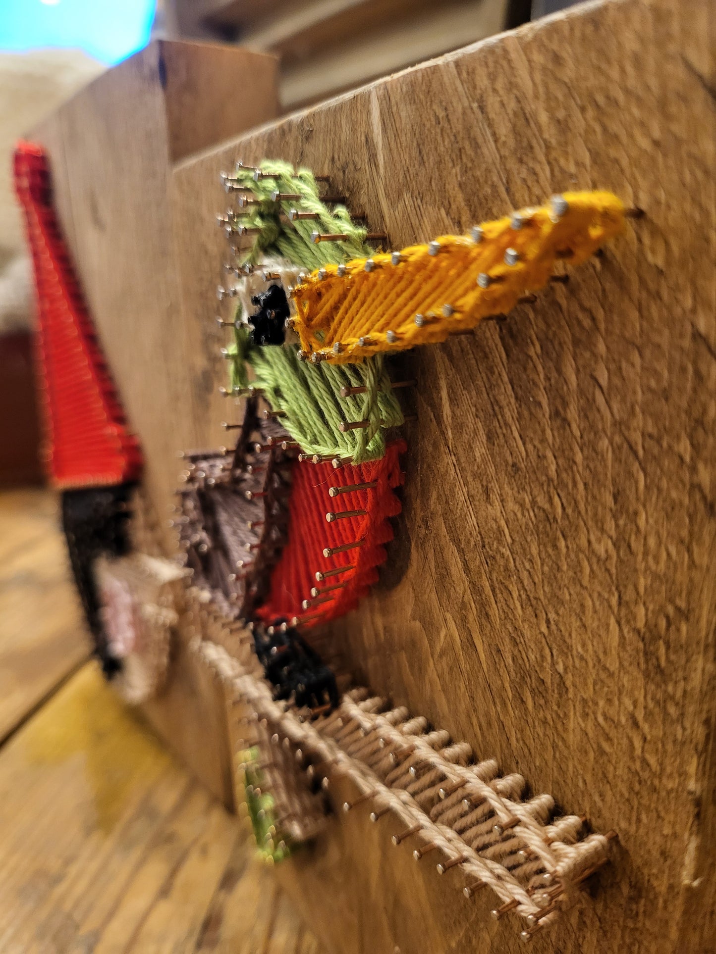 Legnetto Stringart Pinocchio con naso allungabile