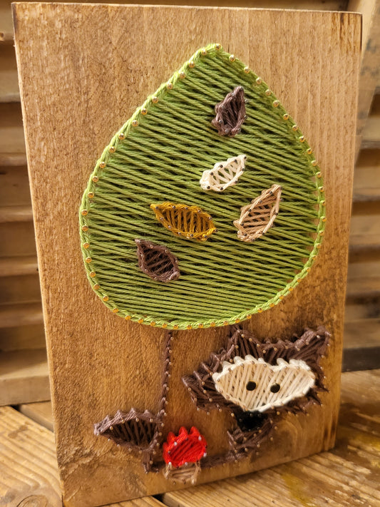 Legnetto Stringart Lupo