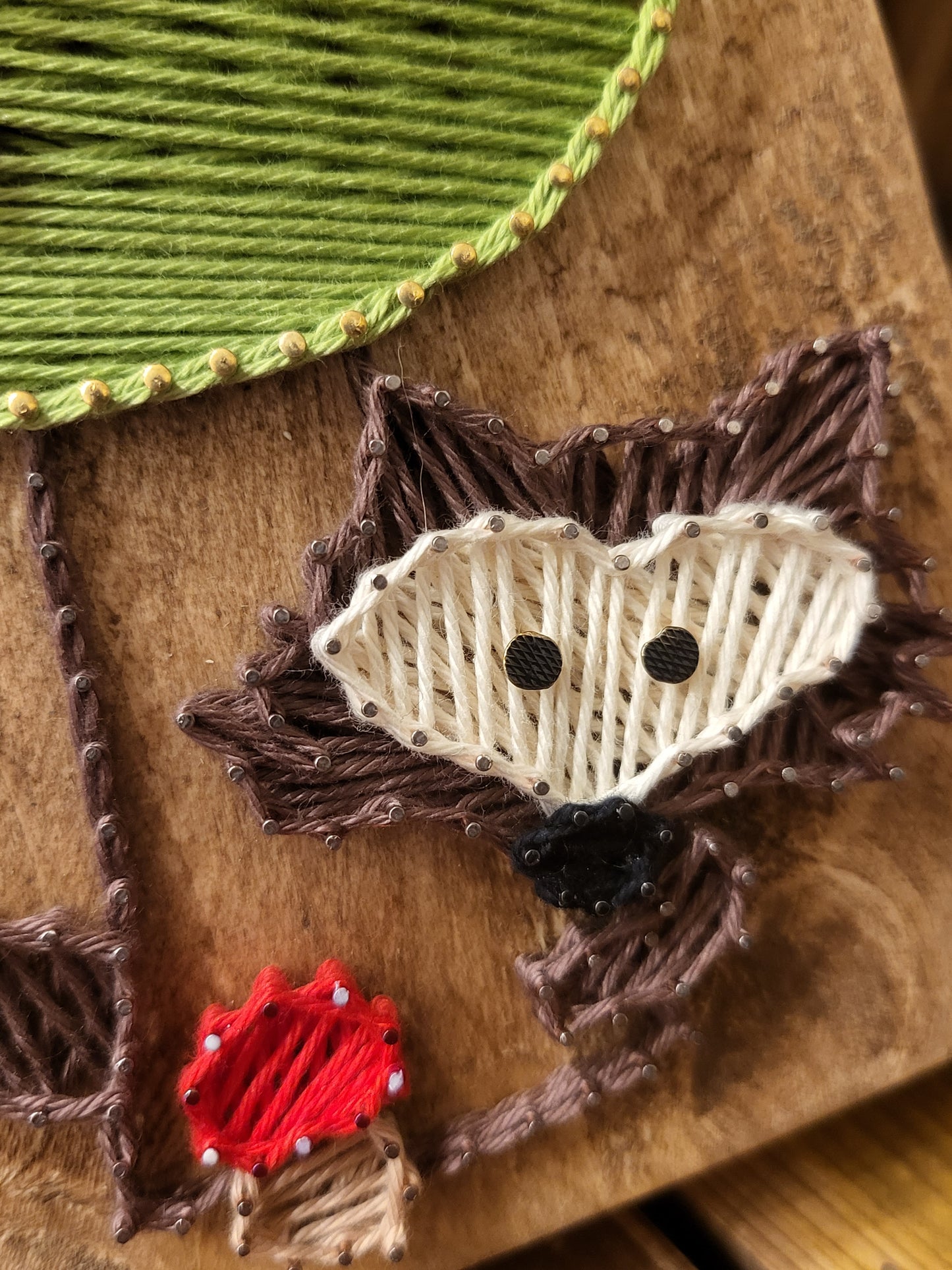 Legnetto Stringart Lupo