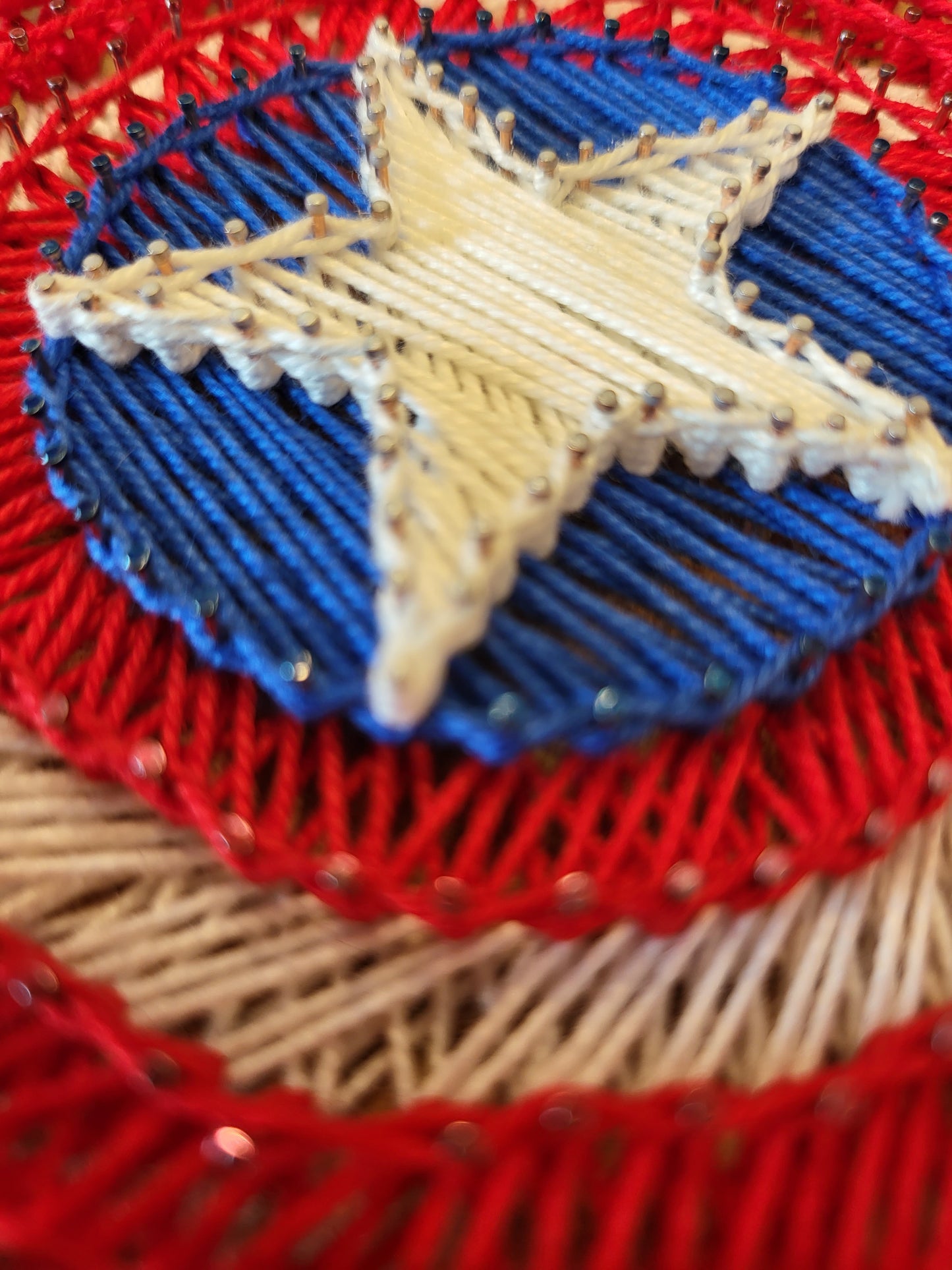 Legnetto Stringart scudo Capitan America