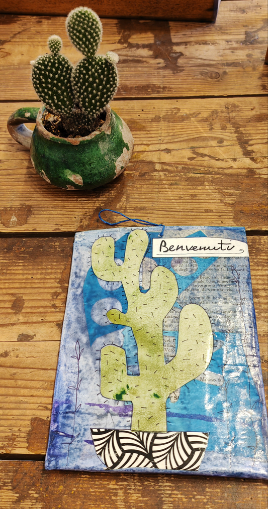 Quadretto in cartapesta