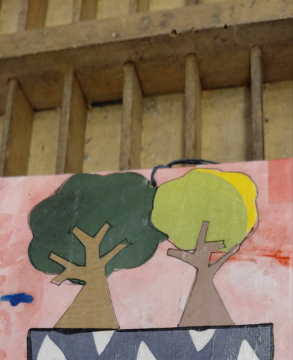 Quadretto in cartapesta