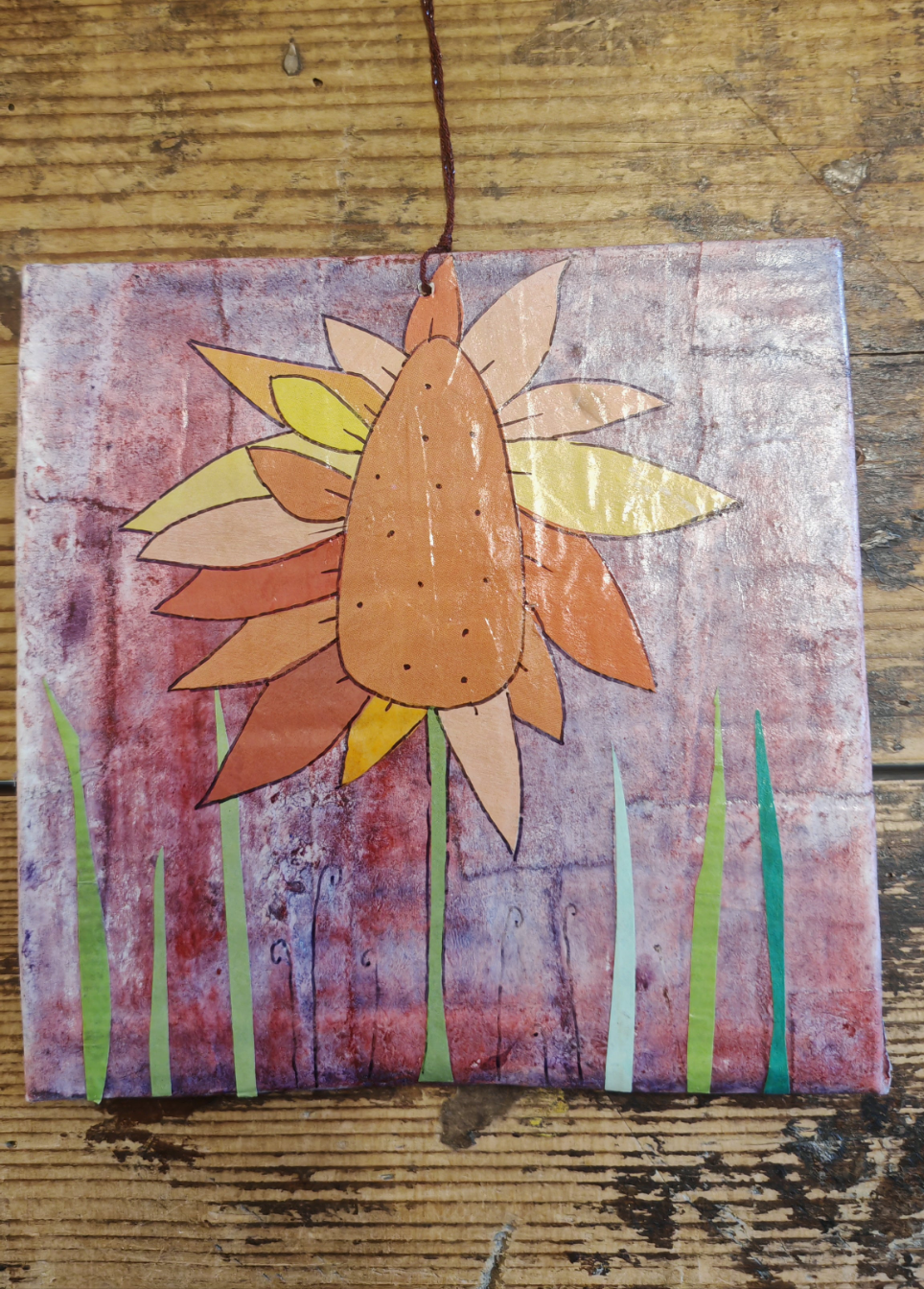 Quadretto in cartapesta