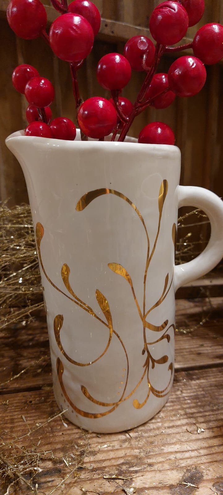 Caraffa Foglia Oro