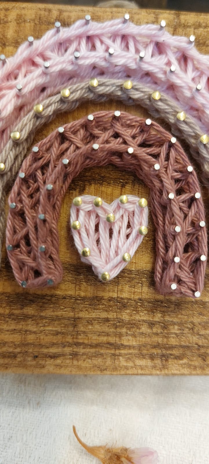 Legnetto Stringart Arcobaleno