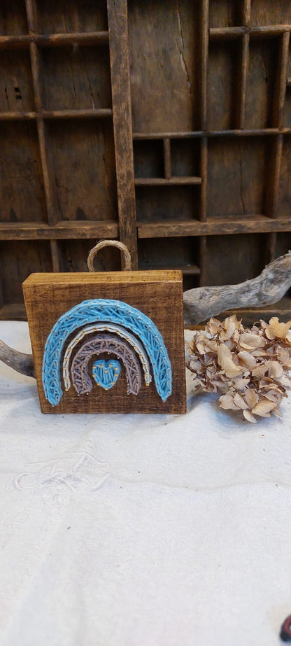 Legnetto Stringart Arcobaleno