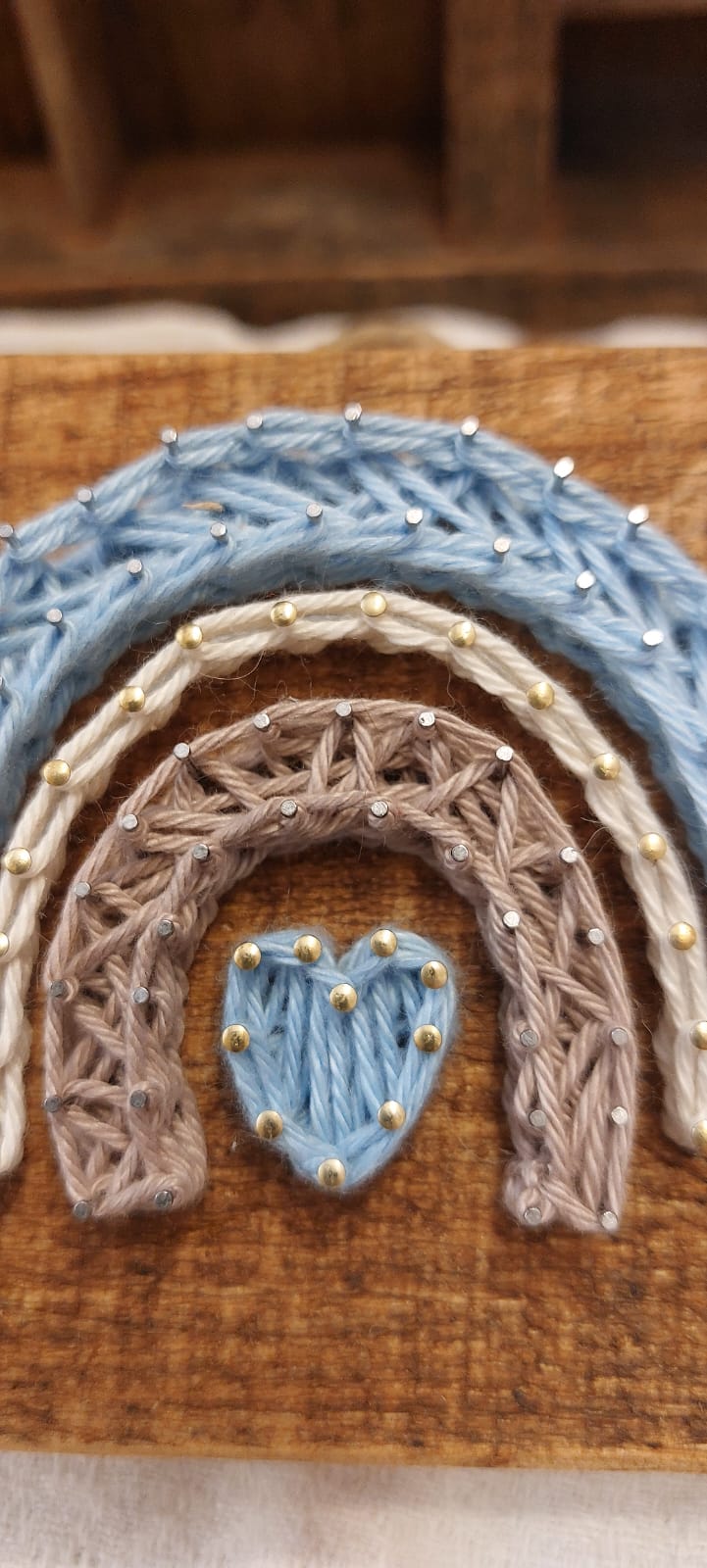 Legnetto Stringart Arcobaleno