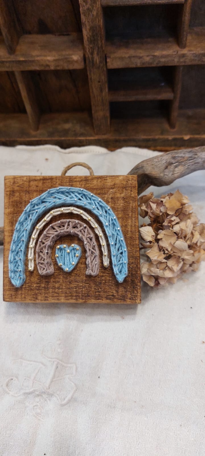 Legnetto Stringart Arcobaleno