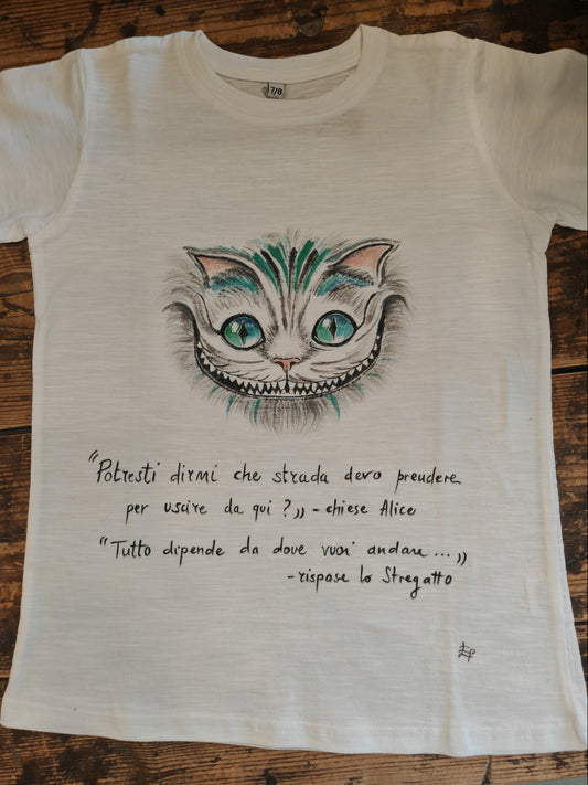 T-shirt dipinta a mano