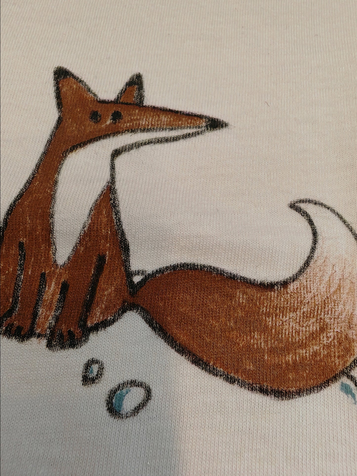 T-shirt dipinta a mano