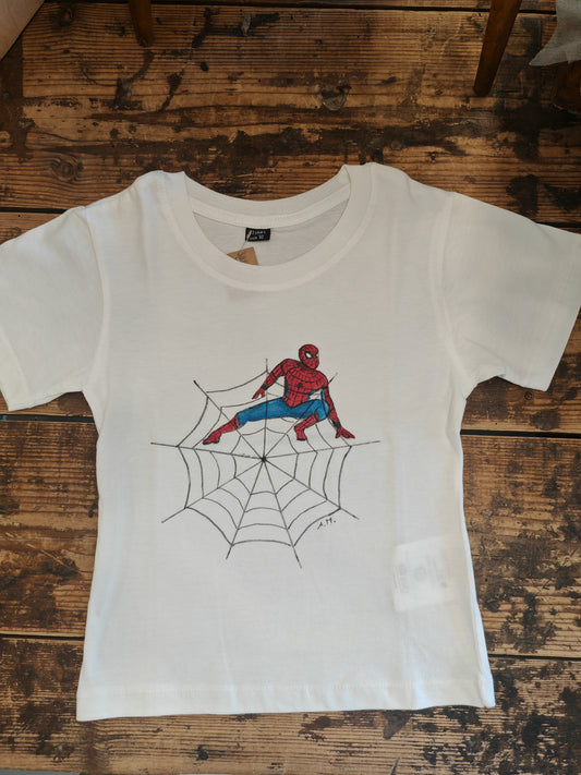 T-shirt dipinta a mano