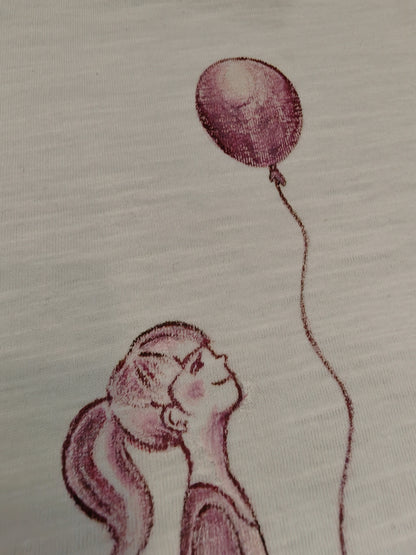 T-shirt dipinta a mano