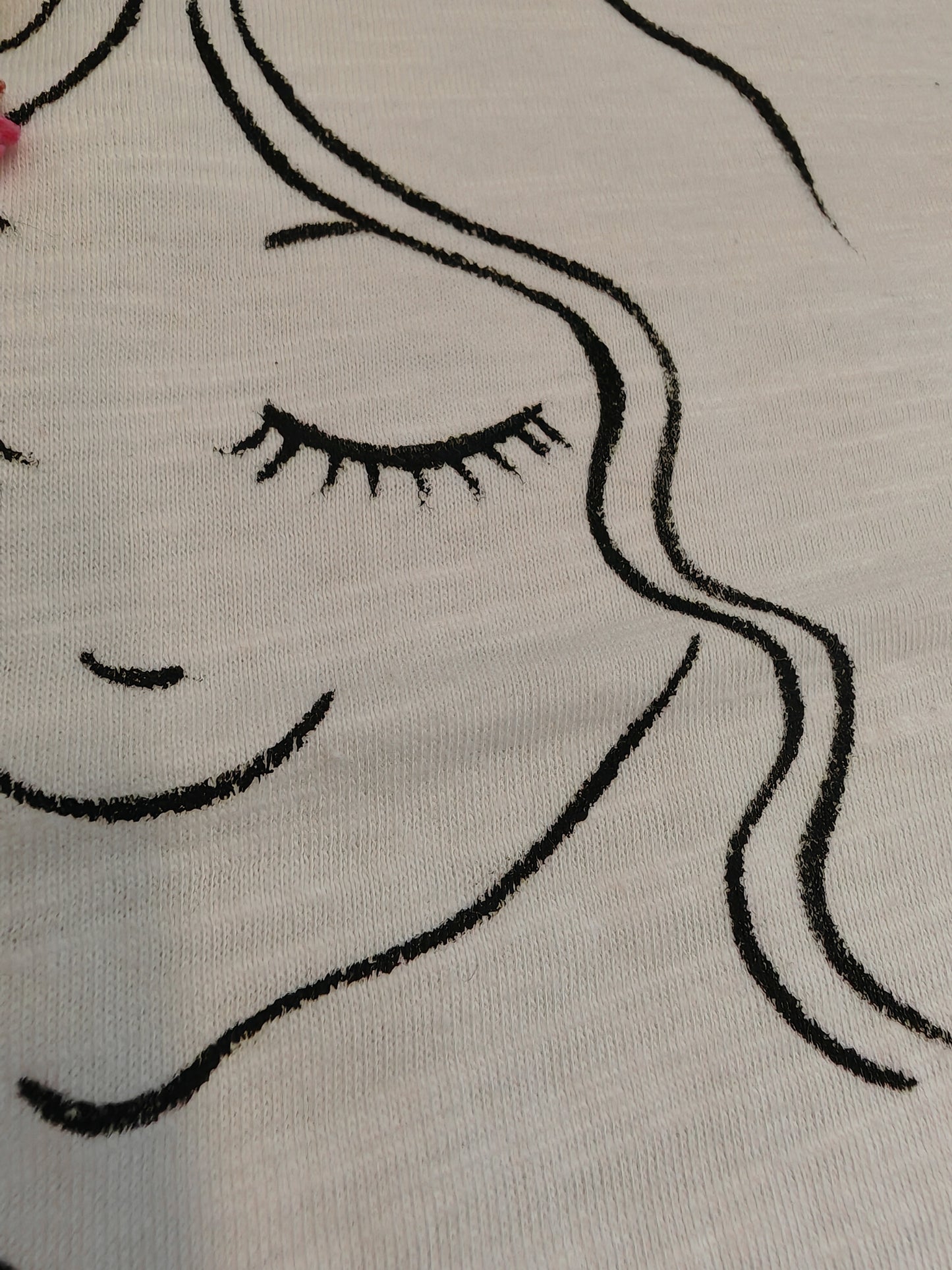 T-shirt dipinta a mano