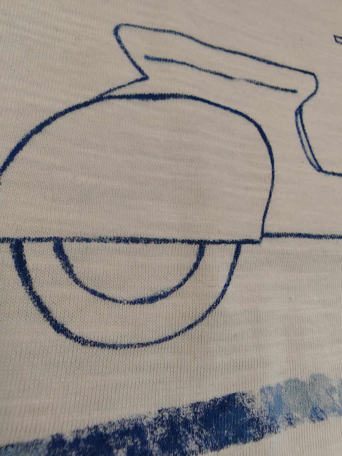 T-shirt dipinta a mano