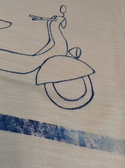 T-shirt dipinta a mano