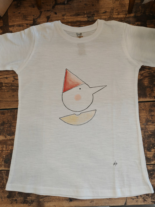 T-shirt dipinta a mano