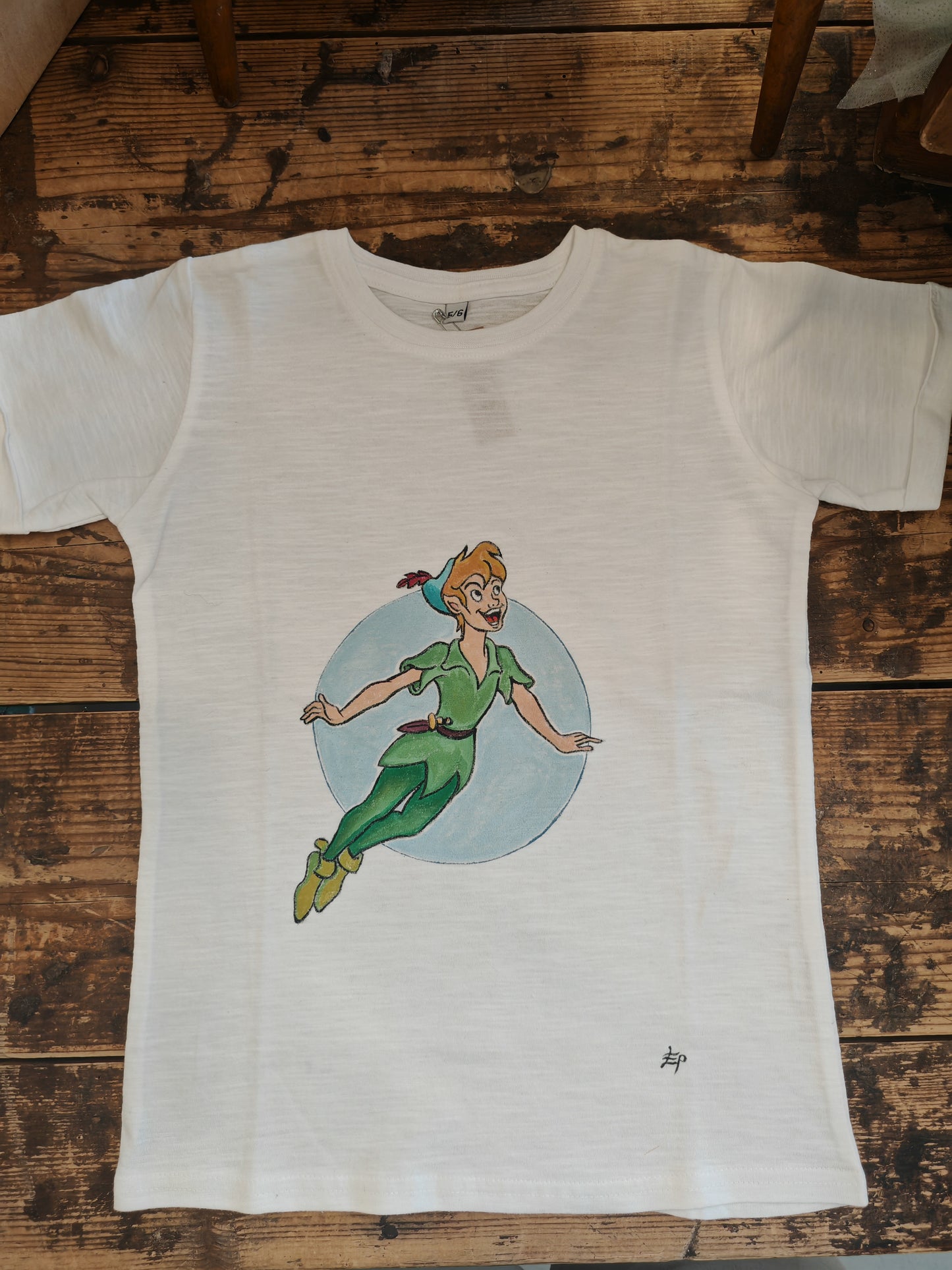 T-shirt dipinta a mano