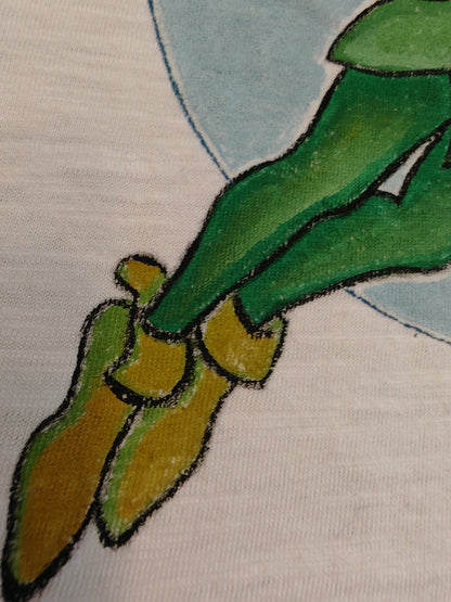 T-shirt dipinta a mano