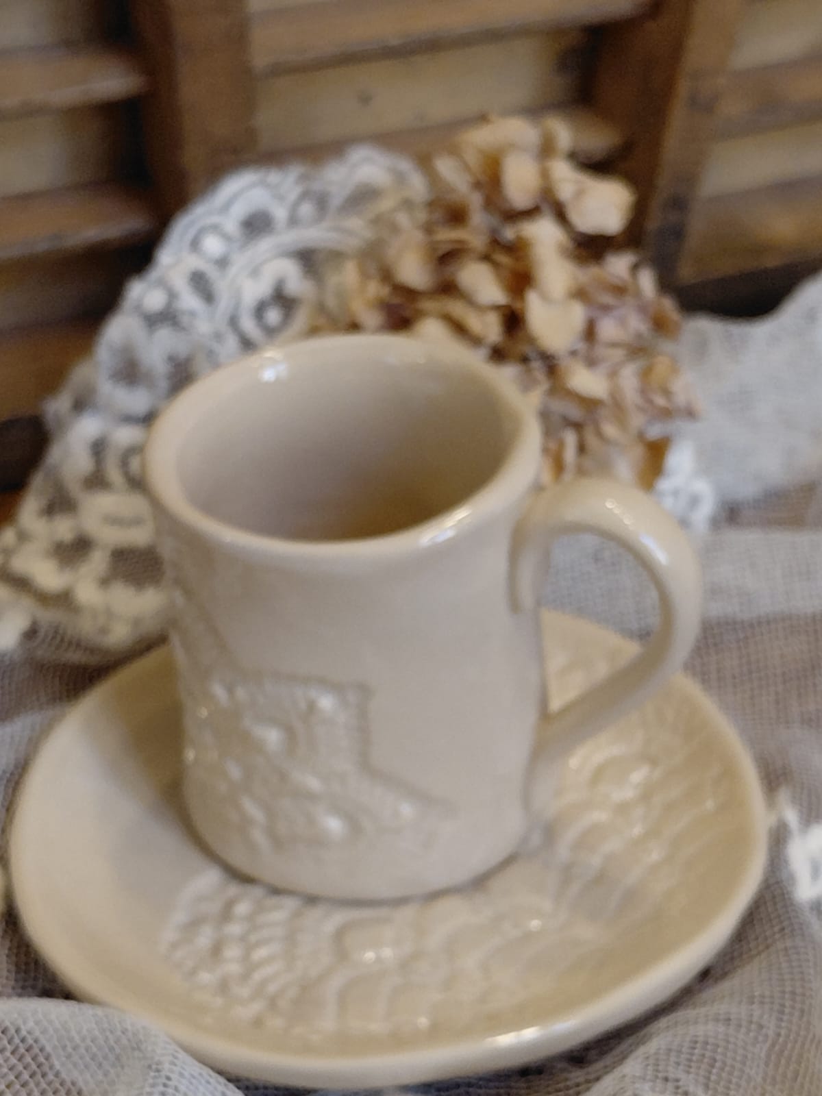 Tazzina da caffè centrino