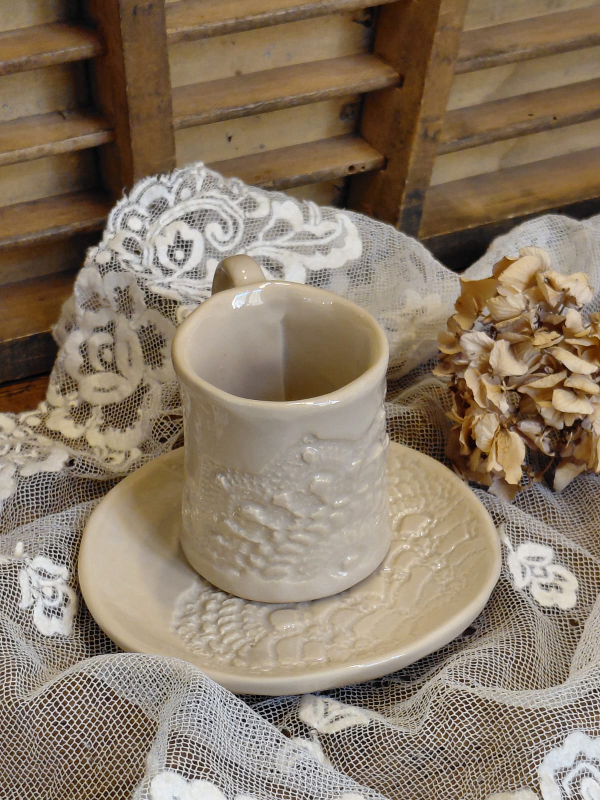 Tazzina da caffè centrino