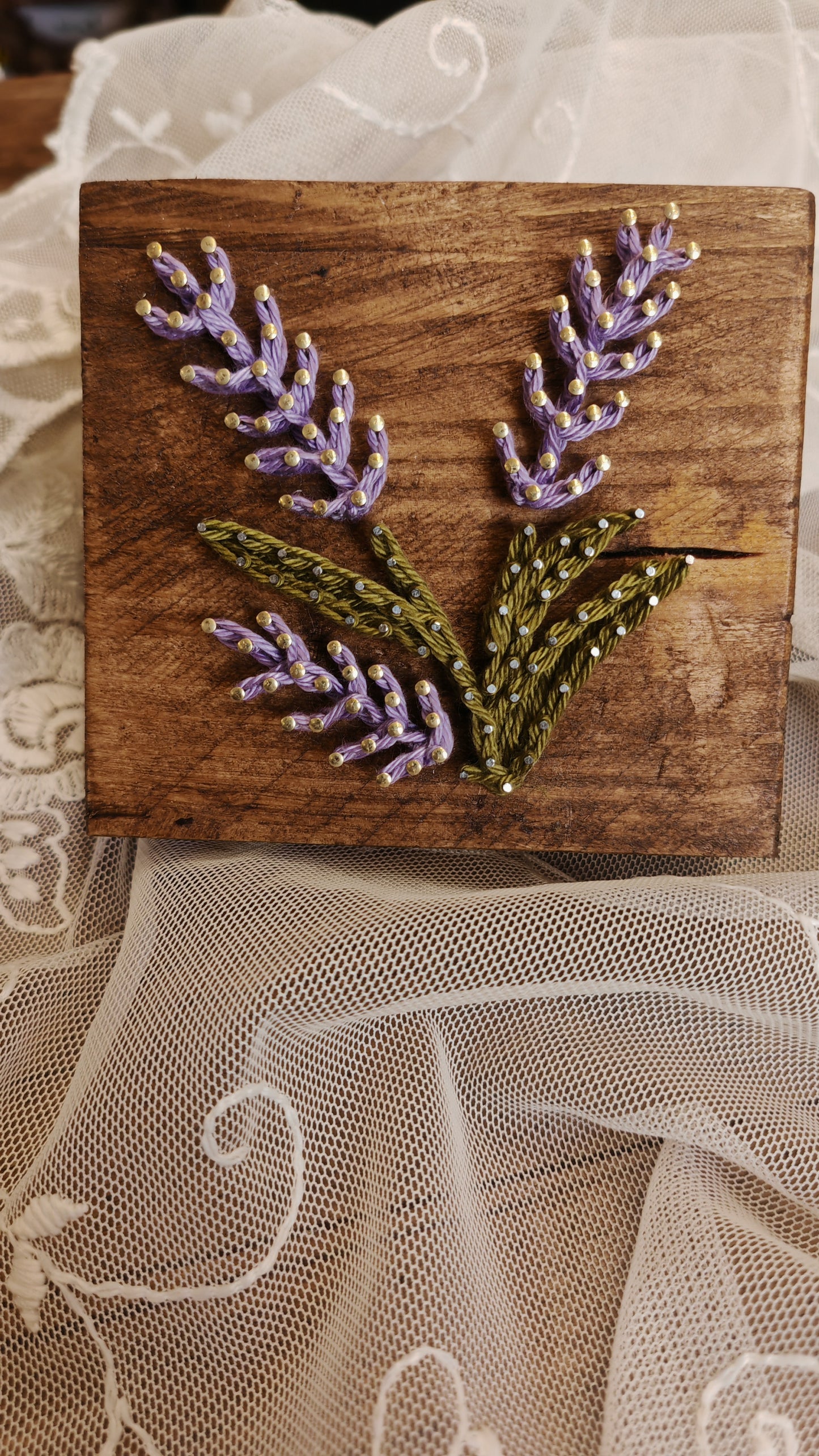 Legnetto Stringart Lavanda