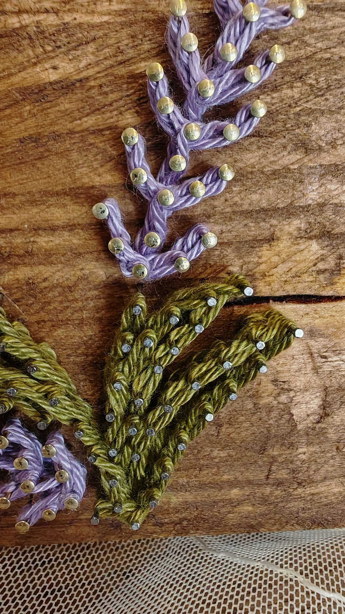 Legnetto Stringart Lavanda