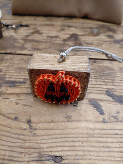 Legnetto Stringart Zucca Halloween