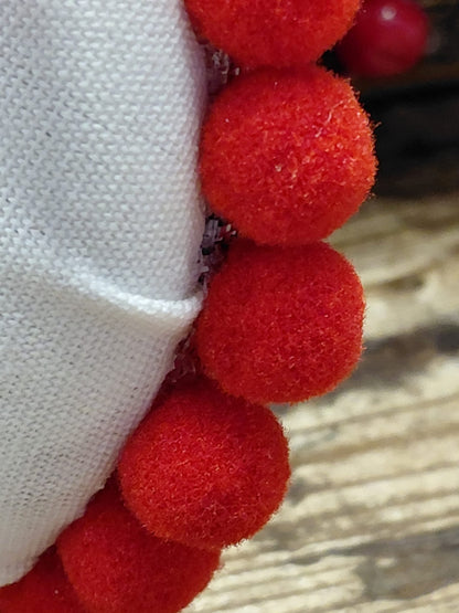 Palle di Natale ricamata