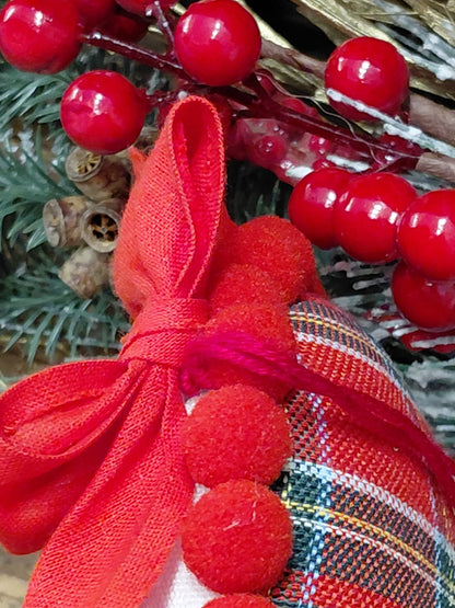 Palle di Natale ricamata