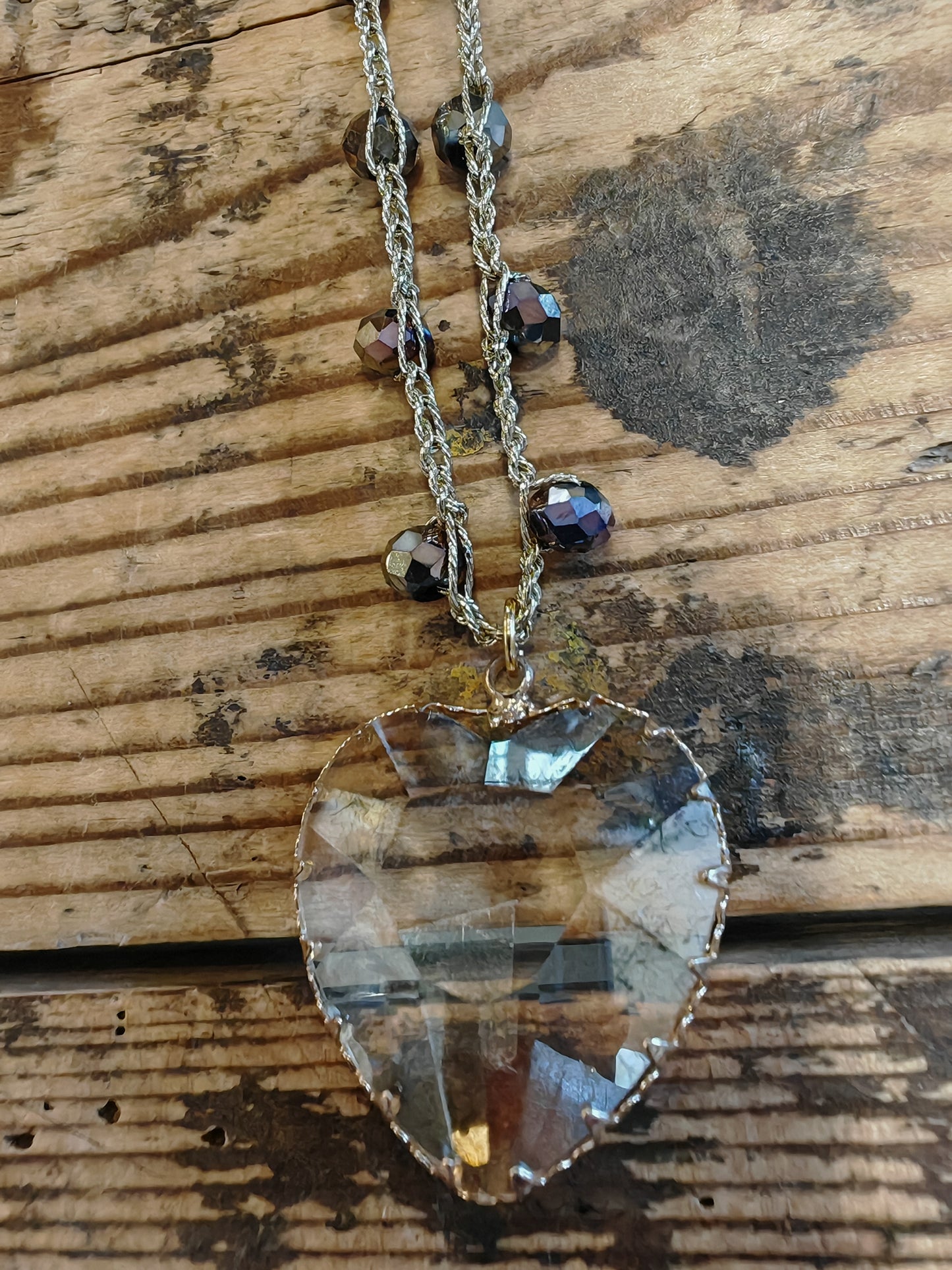 Collana con ciondolo cuore