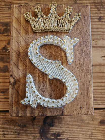 Legnetto Stringart S con corona