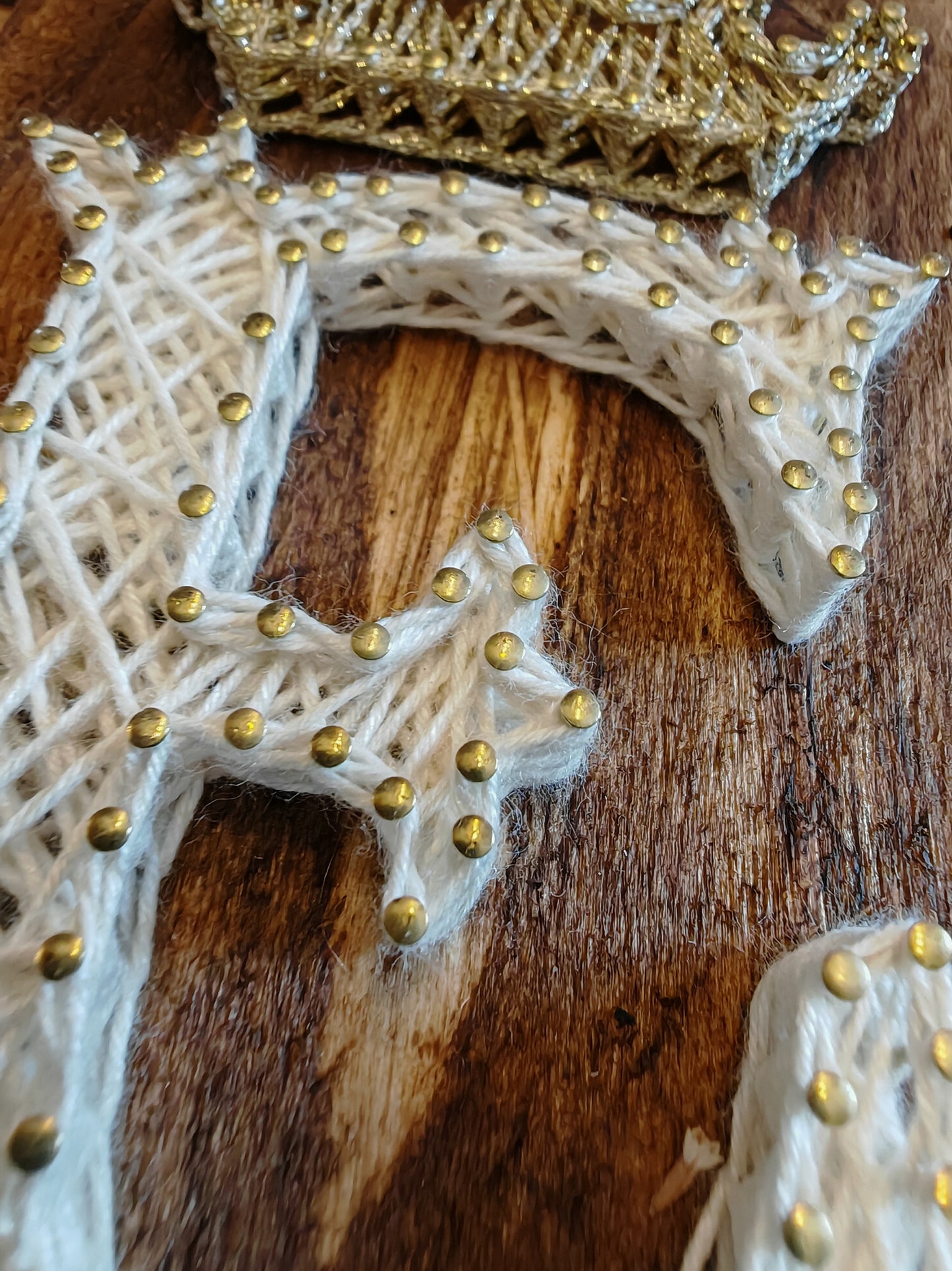 Legnetto Stringart E con corona