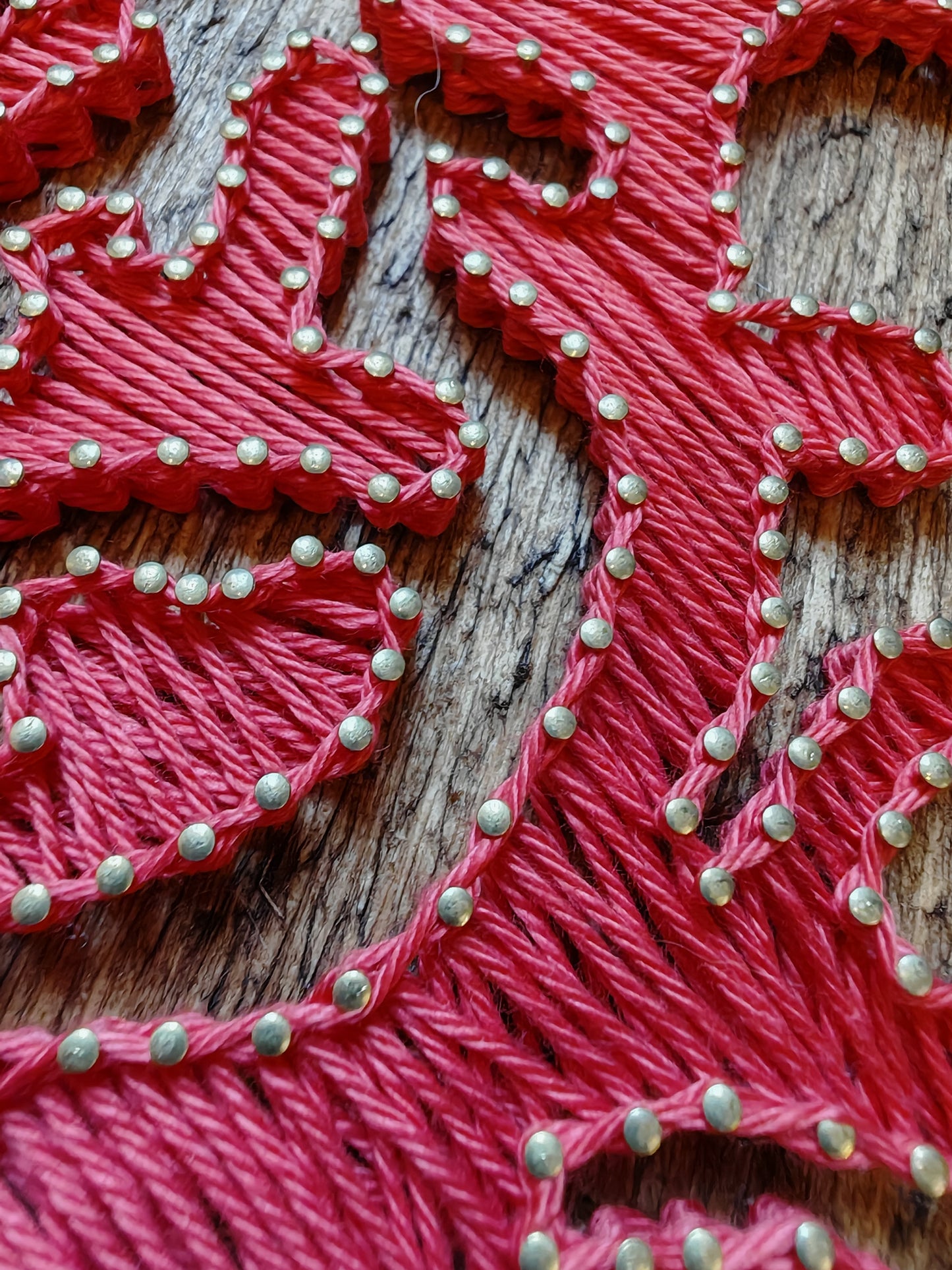 Legnetto Stringart Corallo