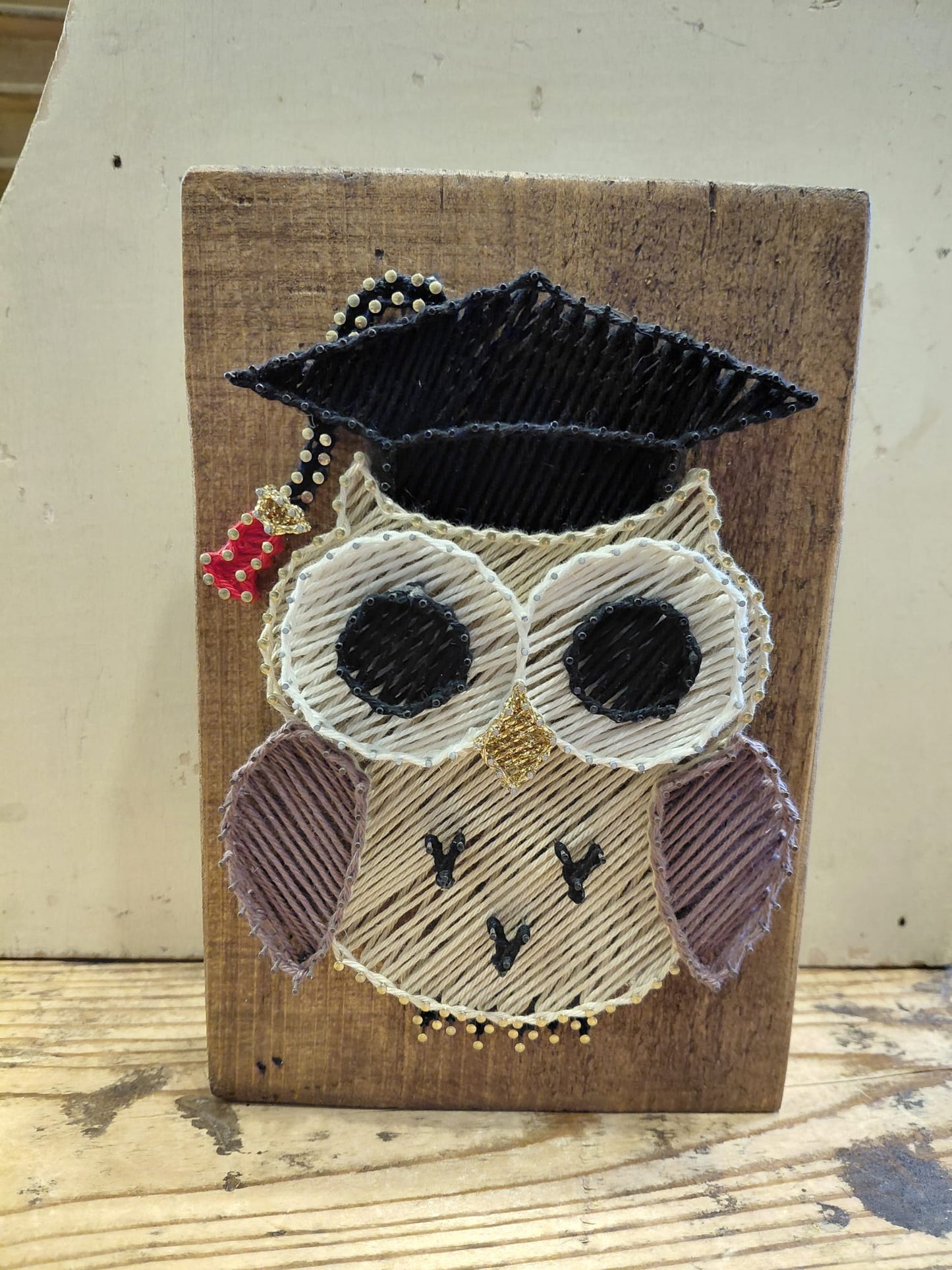 Legnetto Stringart Gufetto