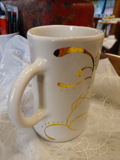 Tazza Foglia Oro
