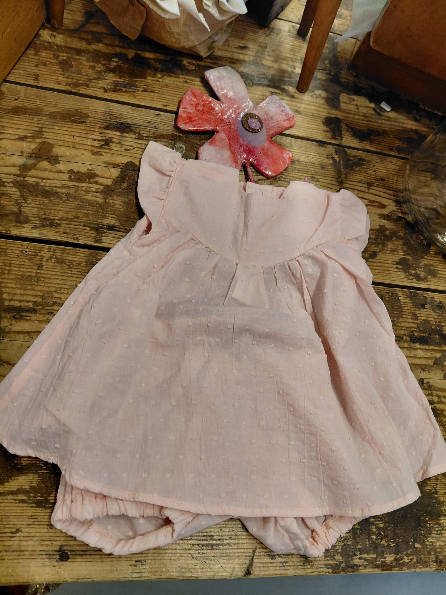 Set T-shirt e culotte Wooly Organic