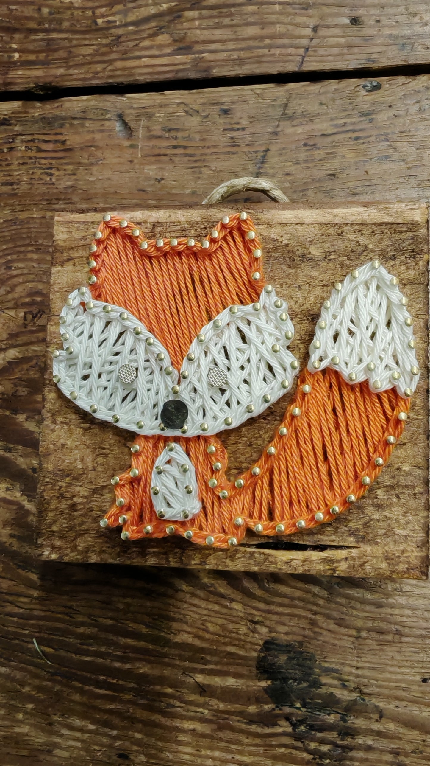 Legnetto Stringart Volpe