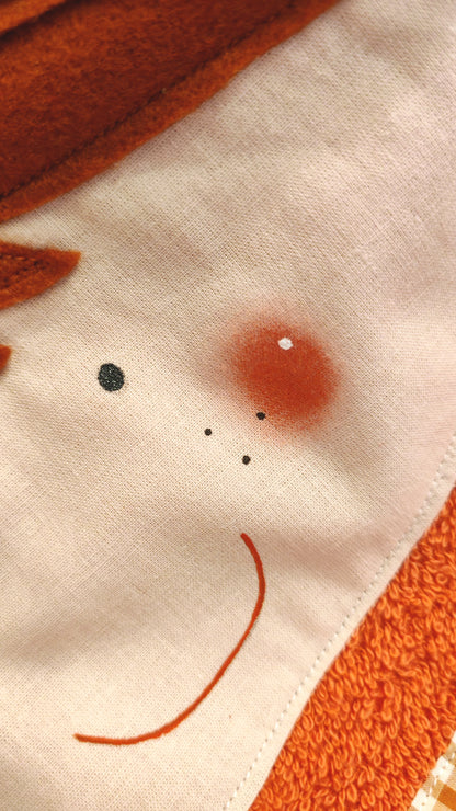 Asciugamano Asilo Pippi Calzelunghe