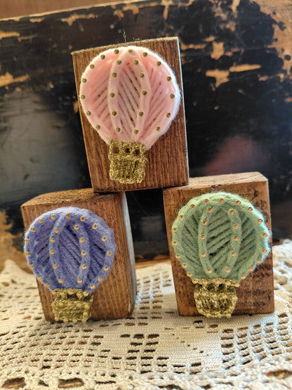 Legnetto Stringart Mongolfiera Mini