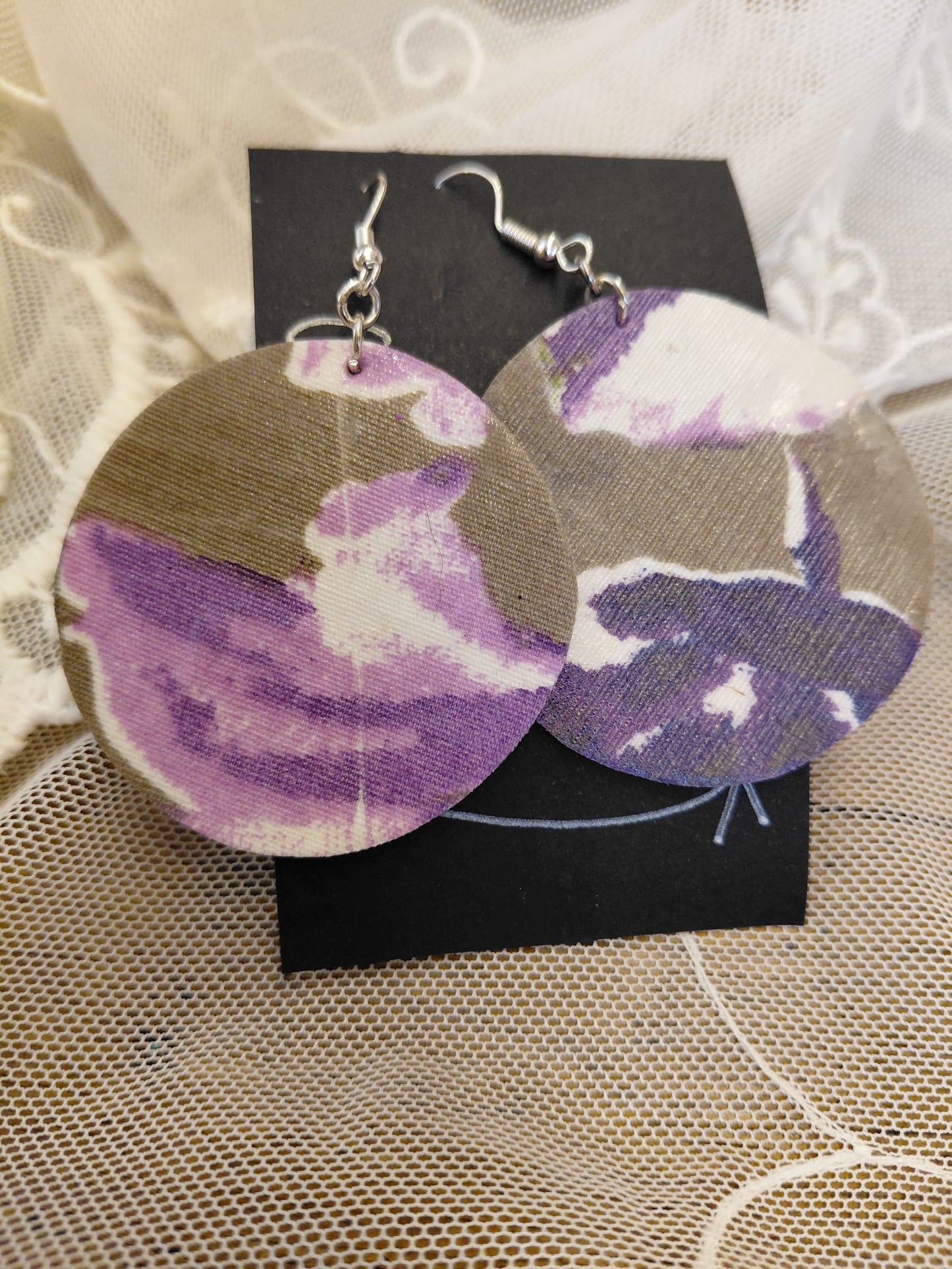 Orecchini in cartapesta