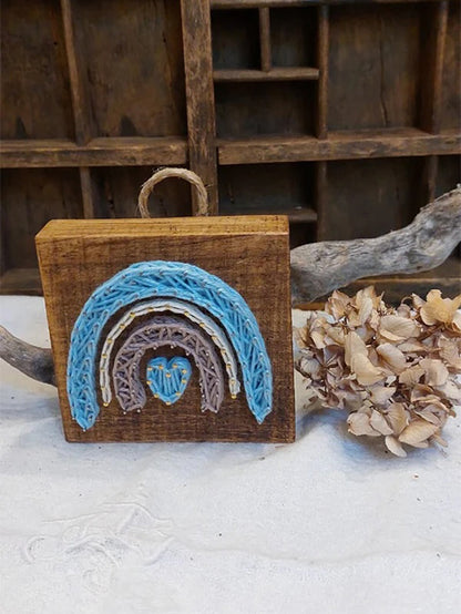 Legnetto Stringart Arcobaleno